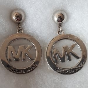 Michael Kors Jewelry - Michael Kors Pierced Earring Silver Tone NIB Michael Kors Jewelry - Michael Kors Pierced Earring Silver Tone NIB